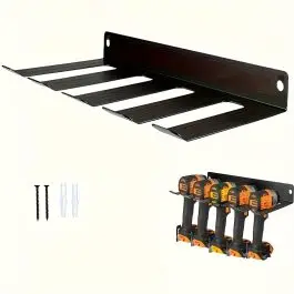 Organisateur Mural Robuste pour Perceuse Sans Fil – 4 Emplacements